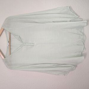 Light Green Flowy Blouse